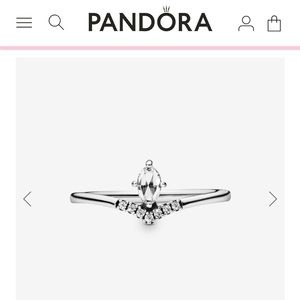 Pandora classic wishbone ring